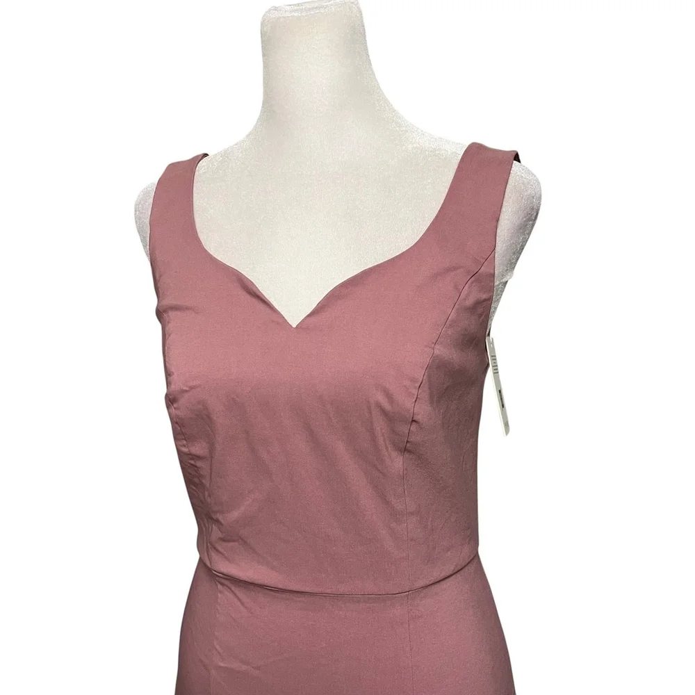 Grace Karin Pink Sweetheart Neckline Sheath Dress Size Small NWT